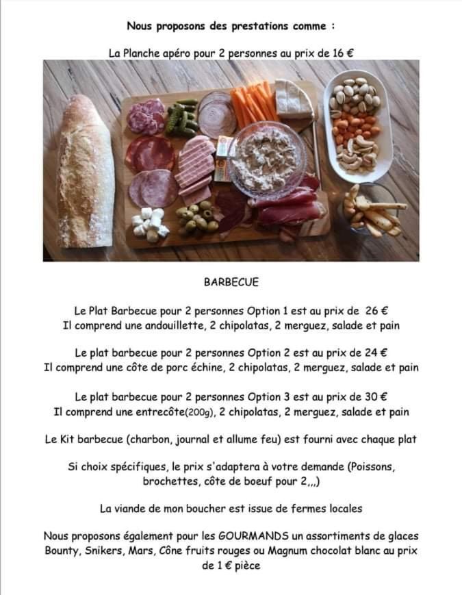 La Roulotte De La Trigalle Вальон Екстериор снимка